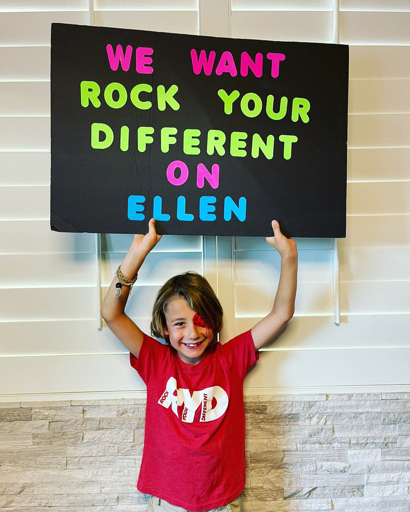 We Want Rock Your Different on Ellen