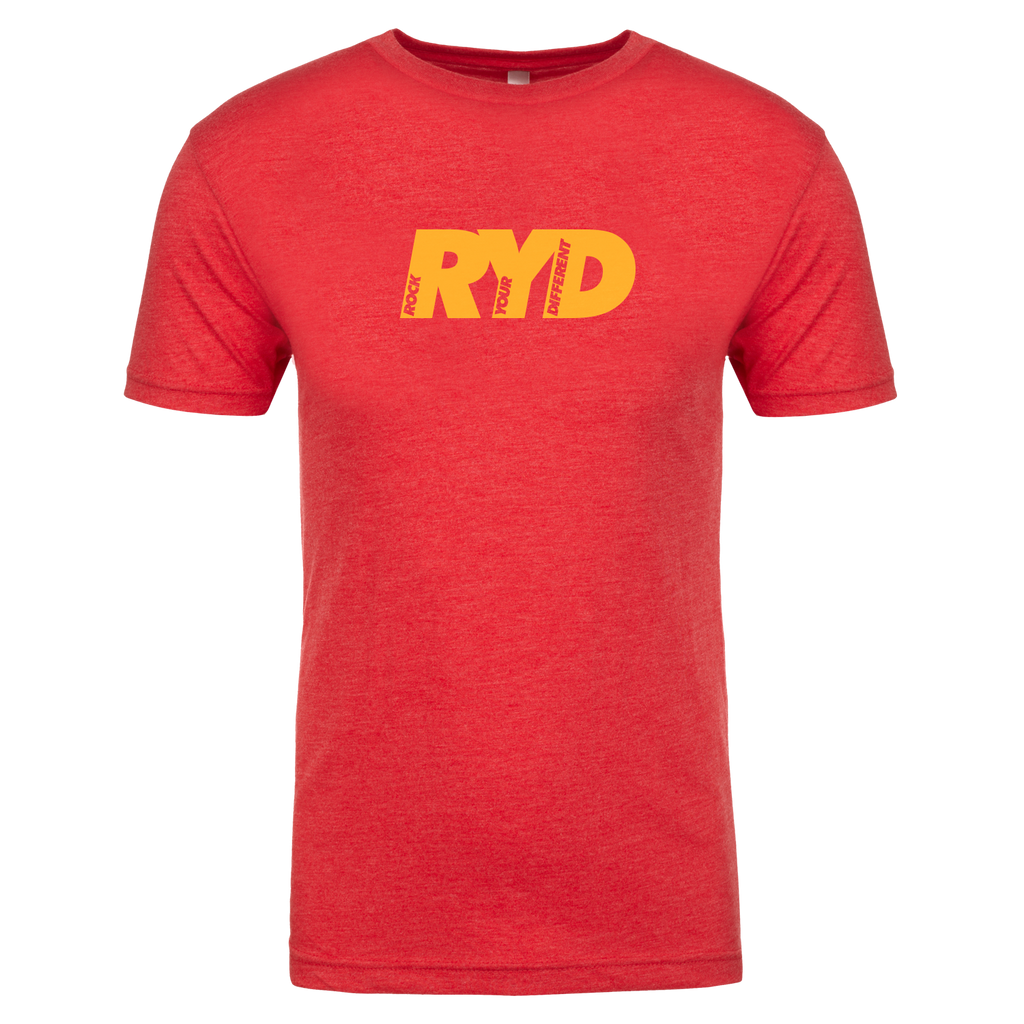 RYD Logo - Red/Yellow Ink- Mens