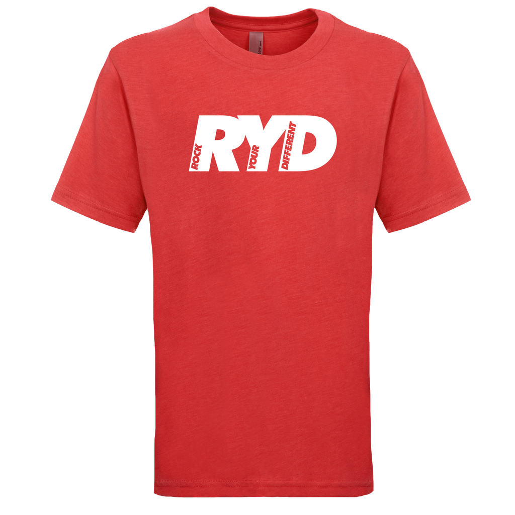 RYD Logo Youth Vintage Red