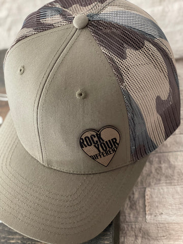 Backward Camo Hat